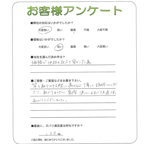 大阪府守口市 A様
