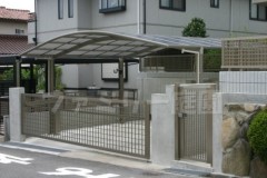 車庫ガレージ 跳ね上げ門扉