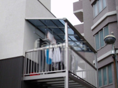 バルコニー テラス フラット屋根