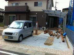 新築オープン外構