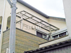 ベランダ屋根 フラットテラス2階
