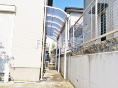 雨除け屋根 レギュラーテラス1階 目隠しパネル