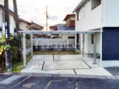 カーポート YKKエフルージュ横2台