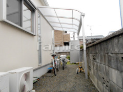 雨除け屋根 LIXILスピーネ1階