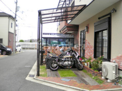 雨除け屋根 LIXILスピーネ1階