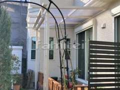 フル木製調テラス屋根 YKKサザンテラス パーゴラタイプ 1階