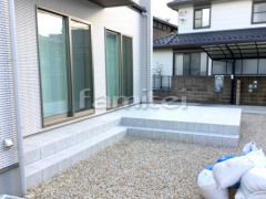 タイルデッキ LIXILプレッソ300角