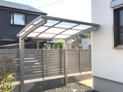 自転車バイク屋根 LIXILネスカR 目隠しフェンス塀 セレビューR3型