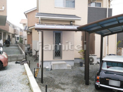 雨除け屋根 YKKソラリアR1階