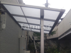 ベランダ屋根 LIXILスピーネ2階 積雪50cm対応