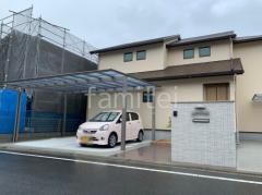 新築 シンプル オープン外構