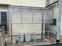 1階テラス屋根 (雨除け) LIXIL 独立式フーゴFテラス フラット屋根 独立式 スタンダード