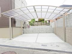 カーポート2台(ワイド) ツイン YKKAP アリュース アール屋根