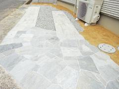 床石貼り 乱形石