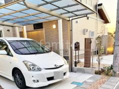 カーポート1台 (単棟) LIXIL フーゴF フラット屋根