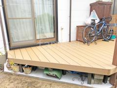 人工木デッキ LIXIL 人工木 樹ら楽ステージ