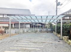 カーポート YKKエフルージュグランFIRST横3台