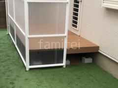 人工木デッキ LIXIL 人工木 樹ら楽ステージ