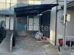 カーポート1台+延長 (1.5台縦連棟) YKKAP アリュース アール屋根