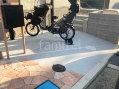 駐輪場床 土間コンクリート