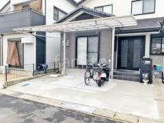 カーポート1台 (単棟) YKKAP アリュースRE アール屋根 前下がり屋根