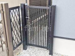 片開き 門扉 三協アルミ 末広 すえひろ 2型