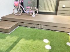 人工木デッキ LIXIL 人工木 樹ら楽ステージ