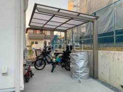 サイクルポート 自転車バイク屋根 LIXIL ネスカF フラット屋根
