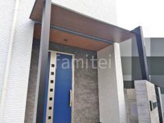 1階テラス屋根 (雨除け) LIXIL 木製調 テラスSC 独立式タイプ フラット屋根 独立式