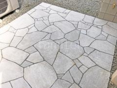 床石貼り 乱形石 石英岩