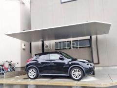 カーポート1台 (単棟) LIXIL カーポートSC フラット屋根 吊り下げ屋根