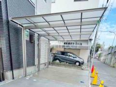 カーポート1台 (単棟) 三協アルミ セルフィ フラット屋根