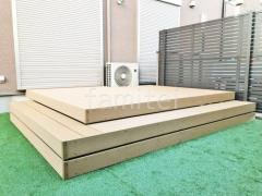 人工木デッキ LIXIL 人工木 樹ら楽ステージ