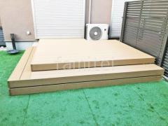 人工木デッキ LIXIL 人工木 樹ら楽ステージ