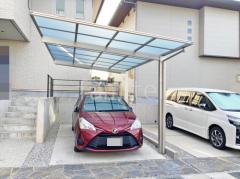 カーポート1台 (単棟) YKKAP エフルージュ FIRST フラット屋根