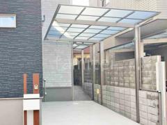 カーポート1台 (単棟) LIXIL ネスカF フラット屋根