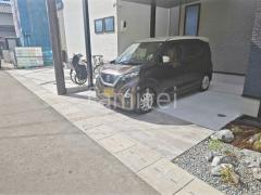 床タイル張り ニッタイ ローク 駐車場ガレージ床 土間コンクリート