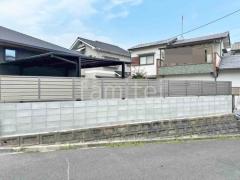 アルミ形材 フェンス LIXIL AB YS3型 横スリット3 目隠し ブロック塀 (化粧ブロック) 太陽エコブロックス 普通CB