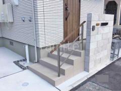 独立 手摺り(手すり) LIXIL 木製調アーキレール