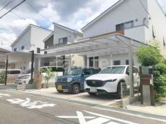 カーポート2台(ワイド) ツイン YKKAP エフルージュ FIRST フラット屋根