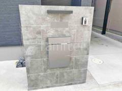 モダン門柱 壁タイル貼り タカショー セラレバンテ 宅配ボックス ユニソン ヴィコDB100